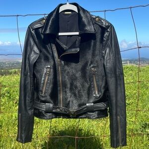 Rebecca Minkoff Black Leather Jacket
